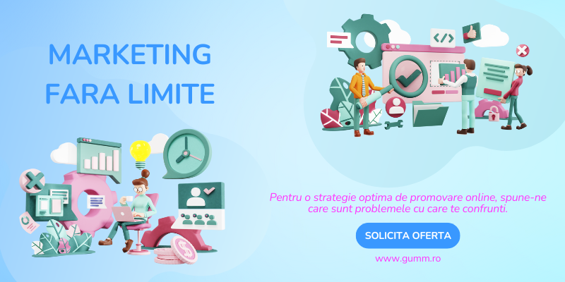 Call To Action GUMM 3 Exemplu de Call to action campanie promovare