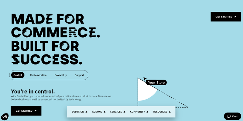 Prestashop prestashop concepere site gumm